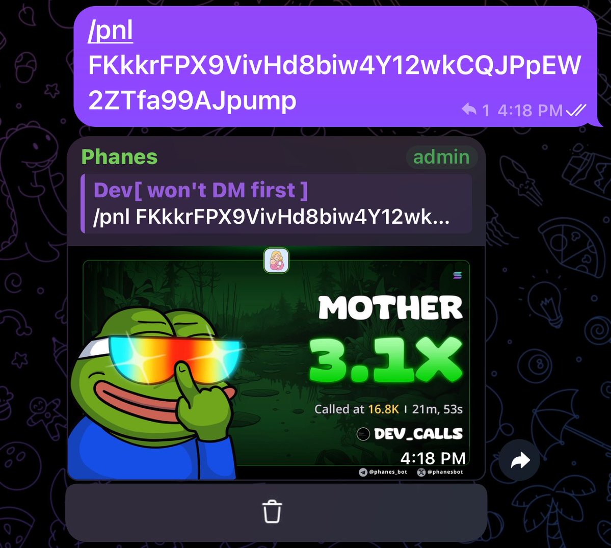 Dev_calls1's tweet photo. 3x call on $MOTHER
Ca;

FKkkrFPX9VivHd8biw4Y12wkCQJPpEW2ZTfa99AJpump https://t.co/xI6BOqCrHv