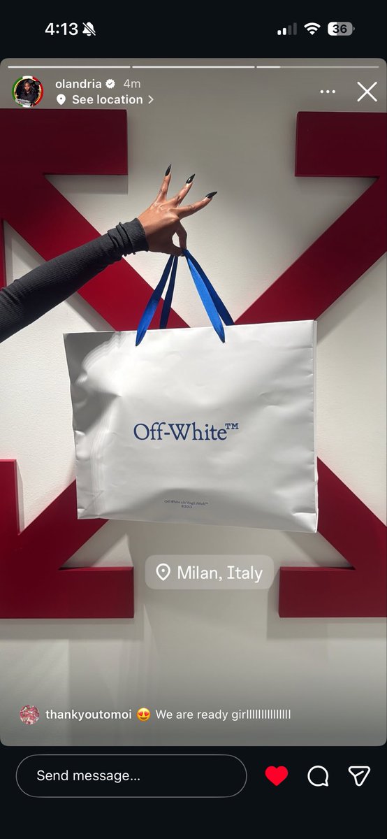 444__xLx's tweet photo. olandria x off white we’re ready for you 

OLANDRIA AT MFWSS27
#OlandriaxMFWSS27 https://t.co/CCqW3c3caL