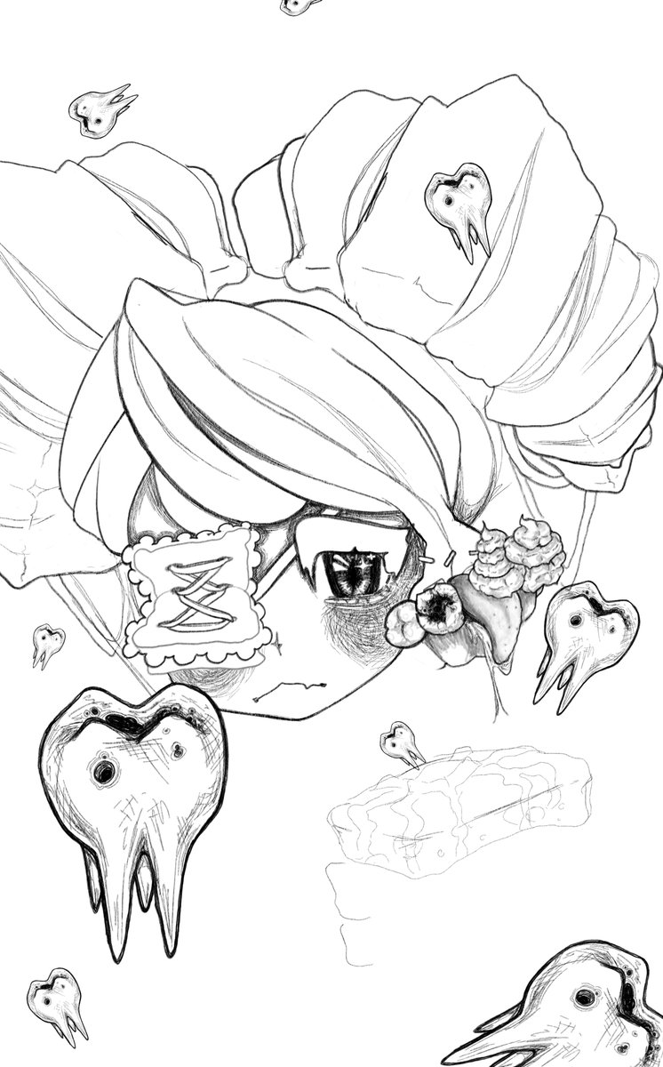 hexgirlidol's tweet photo. Sweet Tooth ...... 🦷🍫🍭
{ #rkggk : #hexcels : #vartist } https://t.co/tuvw5hxR38