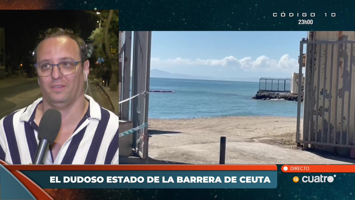 navedelmisterio's tweet photo. El dudoso estado de la barrera de Ceuta #Horizonte https://t.co/QzvAz43vWN