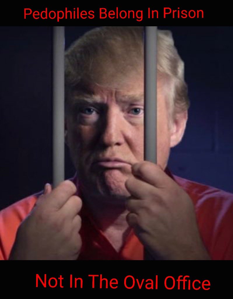 MrSpiritsRaven's tweet photo. @bkaydw @anneapplebaum #PedophileTrump 
#RapistTrump
#34CountConvictedFelon 
#LiarTrump
#PervertTrump 
#SexualPredatorTrump
#ChildMolesterTrump https://t.co/1mCytO9KZZ
