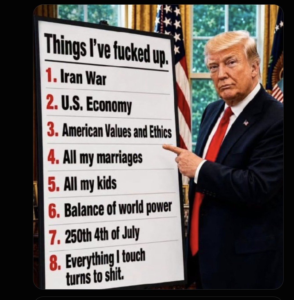 MrSpiritsRaven's tweet photo. Send This Disgusting
๐๐ฟ๐๐ฟ๐๐ฟ๐๐ฟ๐๐ฟ
#PedophileTrump
#RapistTrump
#34CountConvictedFelon
#Liar
#Pervert
#SexualPredator
#ChildMolester
TO ANY SUPERMAX PRISON. https://t.co/nidhGqPzOm