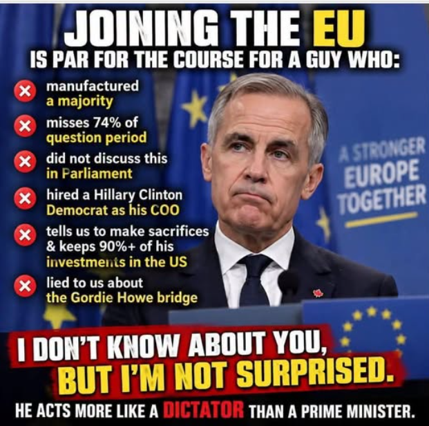 ssdu18's tweet photo. @MarkJCarney sure emperor dictator PINOCCHIO, sure. https://t.co/lDSyRthqSa