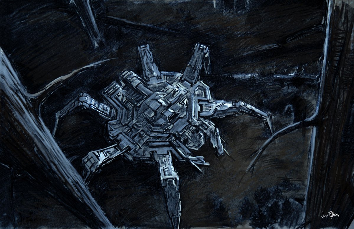 BaronDestructo's tweet photo. Stargate concept art by James Robbins - "New Order" https://t.co/gnnlFQaRTB