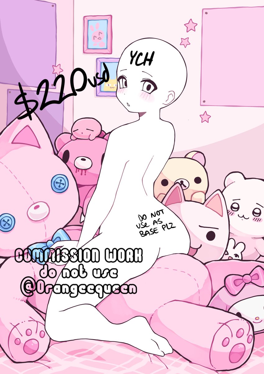 OrangeeQueen's tweet photo. Reopening slots for these ych´s!!!

-plushies
-spooky
- and the other one 🫪

First two $220 last one for $205

Send me a dm if you want any of them;3 https://t.co/xGG9id2iDH