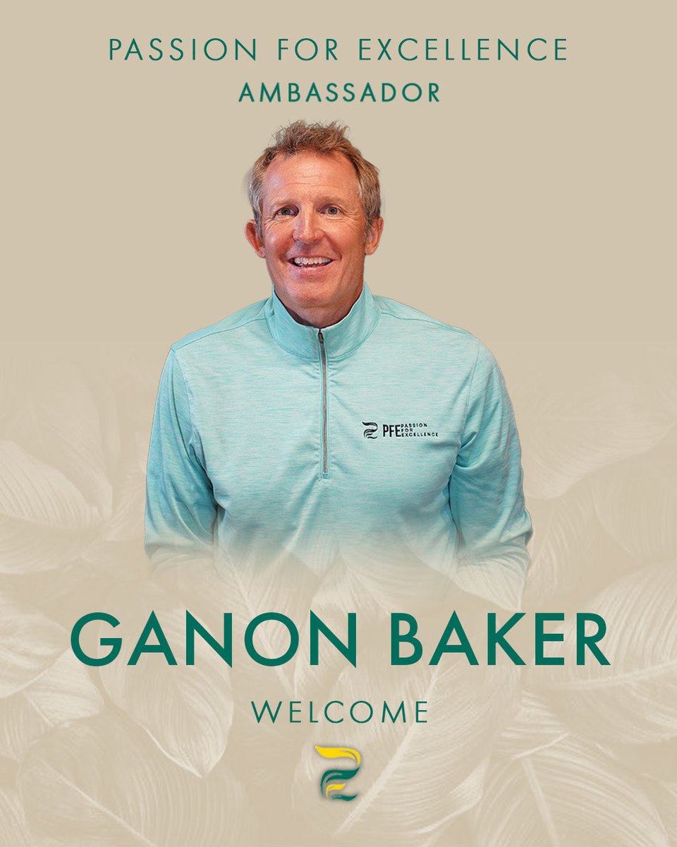 PFEteam_'s tweet photo. We’re proud to announce Ganon Baker as an official PFE Ambassador.

Ganon has built a prestigious career through his passion for excellence, relentless work ethic, and commitment to developing others.
@GanonBaker 
#PassionForExcellence #PFE #PFEAcademy #GannonBaker #Ambassador https://t.co/u1ZZl22dK7