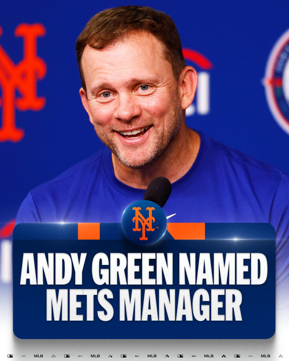 Mets remove interim tag and name Andy Green full-time manager with 3-year contract. 
 [📷](https://pbs.twimg.com/media/HS2QXdKXcAAmgUG.jpg) https://pbs.twimg.co