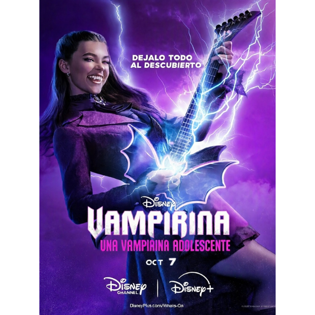 SeriesDCN's tweet photo. 🆕NUEVA TEMPORADA   
#Vampirina: Una Vampirina Adolescente, nueva temporada estreno el miércoles 7 de Octubre 5:30pm mx/arg 
 En #DisneyChannel Latinoamérica
@DisneyChannelLA / @disneyplusla / @MagiaDisneyLat https://t.co/i2SLUnCrpR