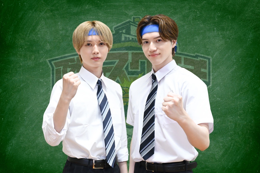 ctv_variety's tweet photo. 🟦黒磯中学校紹介🟦

❐ 全校生徒297人
❐ 井上と岩﨑を軽々と倒す瞬殺ガール⚡
❐ ムードメーカー超大柄ボーイ
❐ 緊張は捨ててきた！声量No.1アニソン少年
❐ U-14関東選抜 サッカー王子⚽

📣スクールサポーター
KEY TO LIT 岩﨑大昇&amp;井上瑞稀

◤#隣のスクイチ◢
📅9月30日㊌23時59分 https://t.co/Z9nXODDTTL