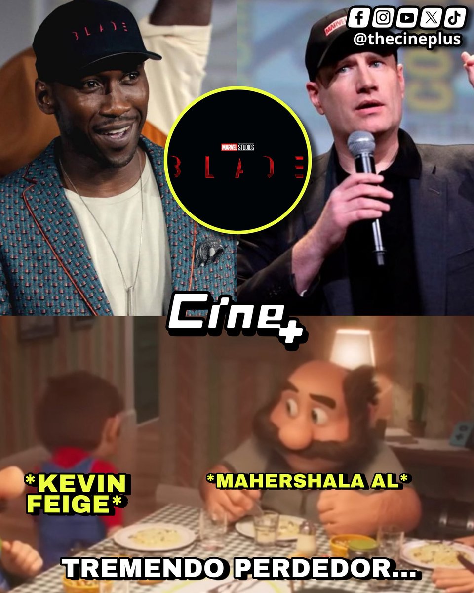 TheCinePlus's tweet photo. Mahershala Ali comenta que está de acuerdo con que Kevin Feige considere a 'Blade' como “el mayor fracaso de su carrera”.

“Kevin dijo que se siente como un perdedor gigante y un fracaso por no haberlo hecho realidad, y estoy de acuerdo. Estoy de acuerdo con él al 100%, debería sentirse así”.

Tssssssss