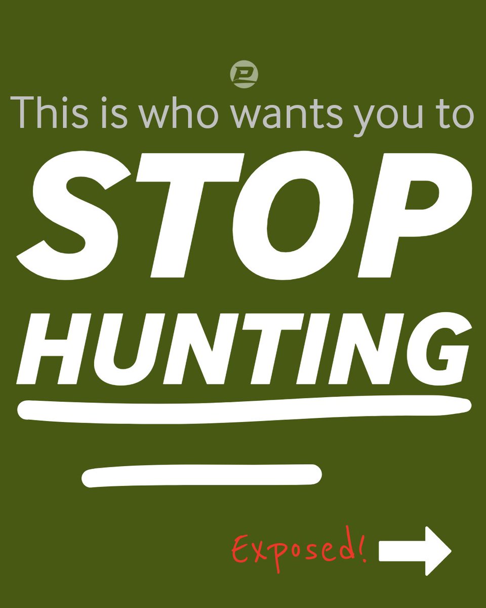 PyramydAIR's tweet photo. They didn't want us to tell you, but we thought you should know...🤐

Yes, they want you to STOP HUNTING! 
(But we want you to hunt even more) 👉 https://t.co/zk4aTl2fGP https://t.co/q2QF1cZSgT