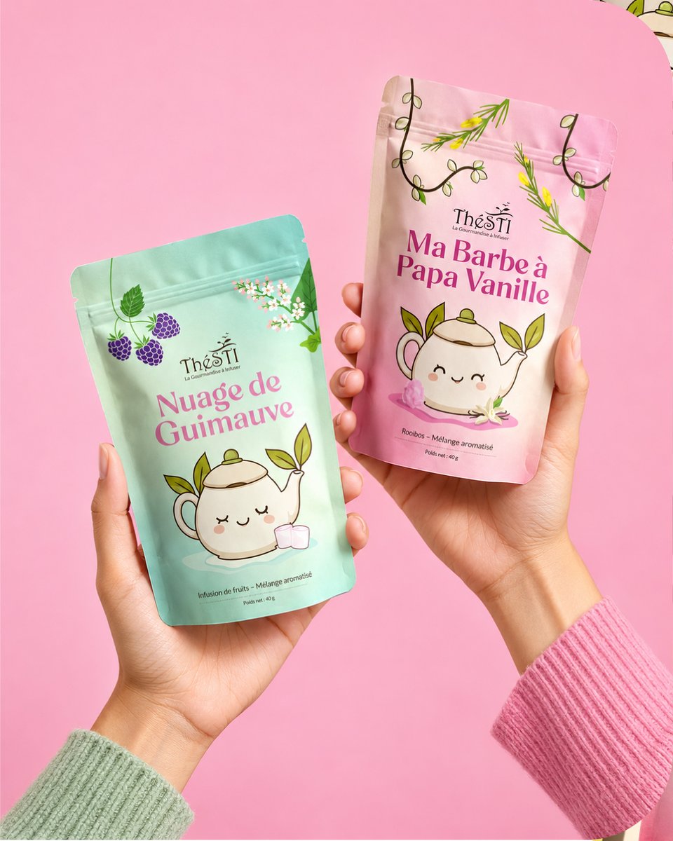 rifudesign's tweet photo. ThéSTI Packaging Design

Tea felt like a chore. Detox this, wellness that. Where was the joy?

That's the story behind ThéSTI — a French infusion brand born from one simple idea: what if tea felt like dessert? https://t.co/JCUbr1TUL1