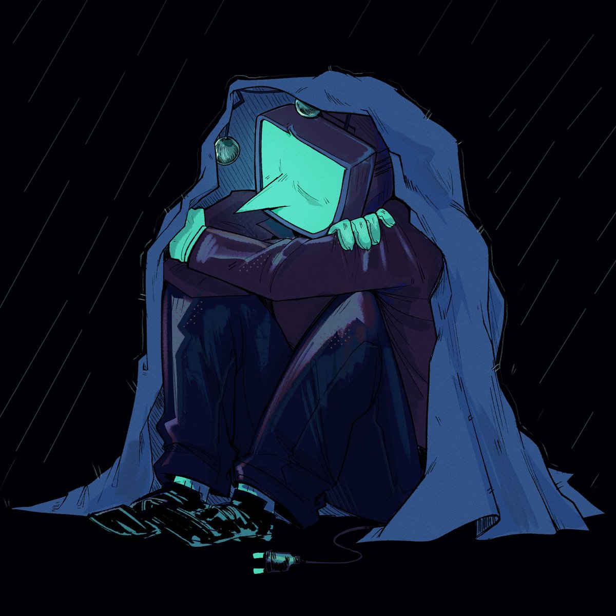 fenniidae_'s tweet photo. Sorry for lack of posts as of late, things are busy and I’ve been in a bad mental low for past few months-have some sad Tenna art for now https://t.co/GLiaXNJ0SO