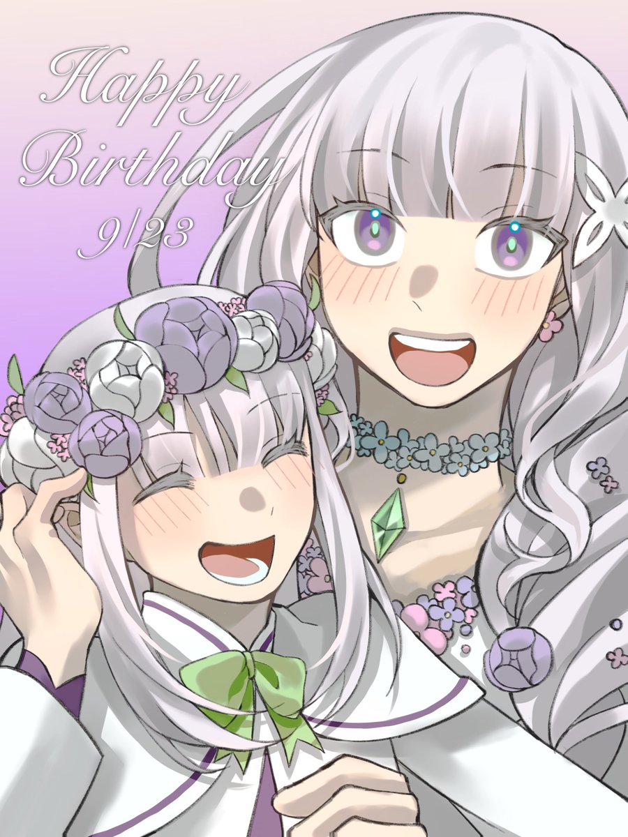zou_chaxxxx's tweet photo. #エミリア生誕祭2026
お誕生日おめでとう🎂💜💜💜 https://t.co/SBxbxMwKFC