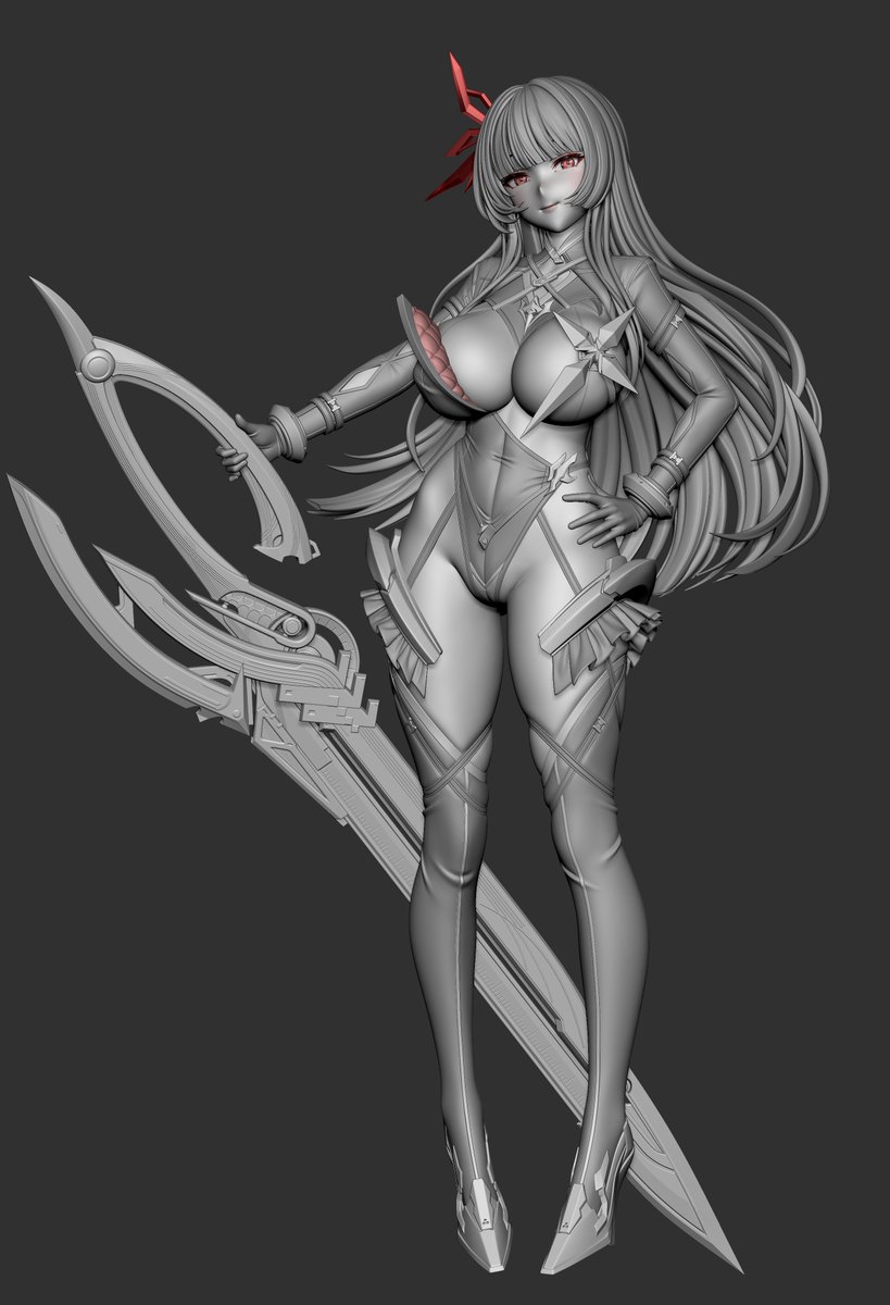 Mahue233's tweet photo. Chisa，wip https://t.co/4Xnx3o9yF5