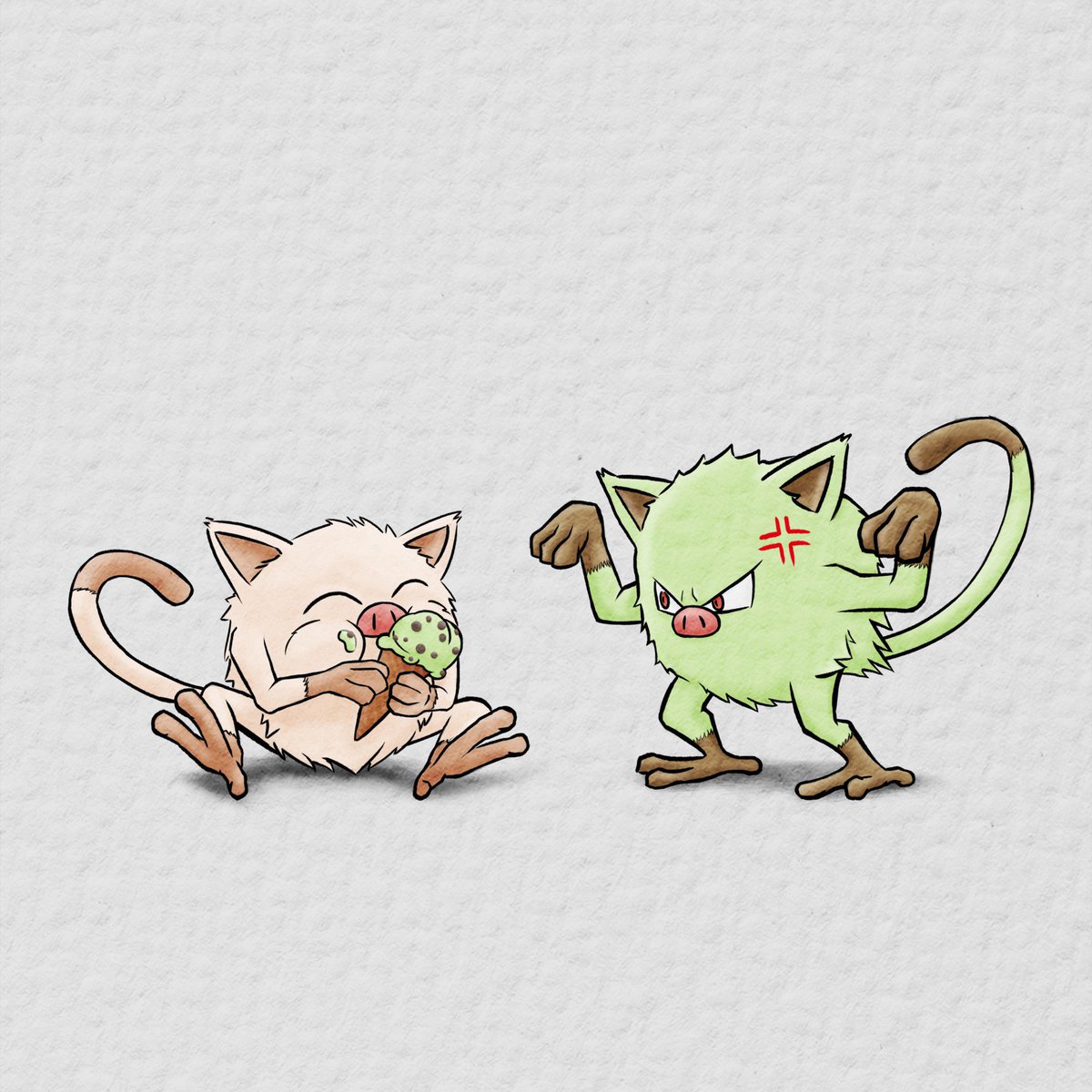 PKMMoments's tweet photo. Cuando tu shiny parece un helado de pistacho 😋🍦

#pokemon
#pokemonshiny
#mankey https://t.co/vAqYokwUsP