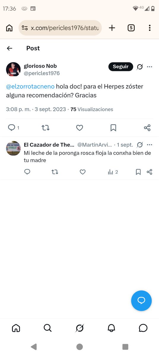 MorisAlanjoel's tweet photo. @pericles1976 @carc_fede Ajajajjajajaj sucio https://t.co/kfnN8sQ4eM