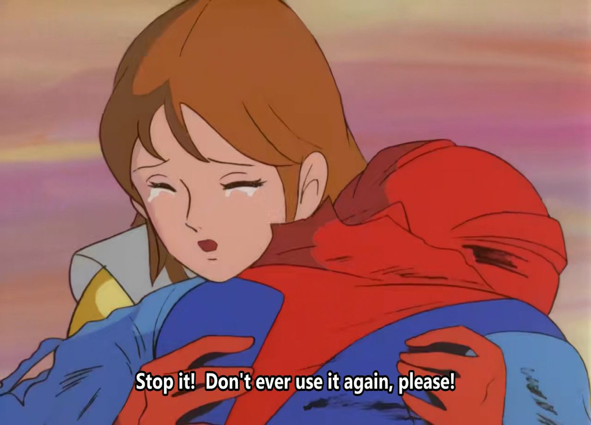 memeticcastrate's tweet photo. Love when the super robot's power is terrifying and painful to use. https://t.co/U56CrflgyK