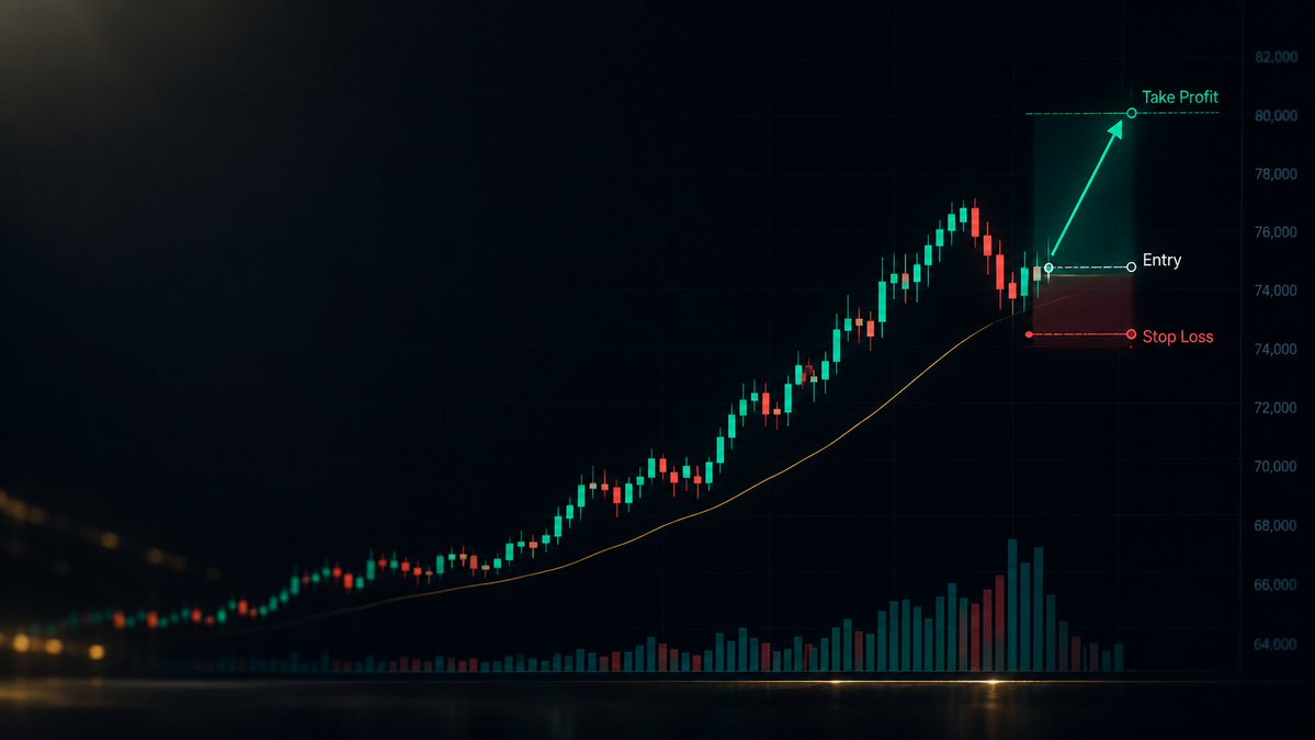 helemEnf's tweet photo. لا تطارد الشمعة.

حدد دخولك قبل الحركة، وضع:
Entry → Stop Loss → Take Profit

في الكريبتو، إدارة المخاطر أهم من توقع الحركة.

#Crypto #Trading https://t.co/zbkEv5maBu