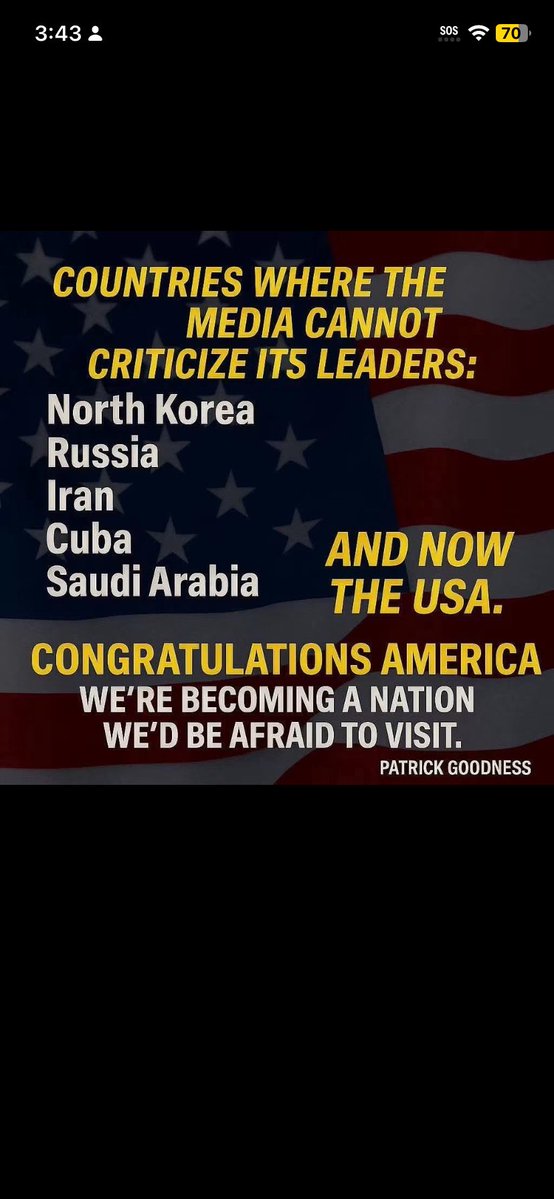 Msmanchester1's tweet photo. @speedyjerry @WhiteHouse Trump was not the free press. #StateTv https://t.co/sxB92IplRH
