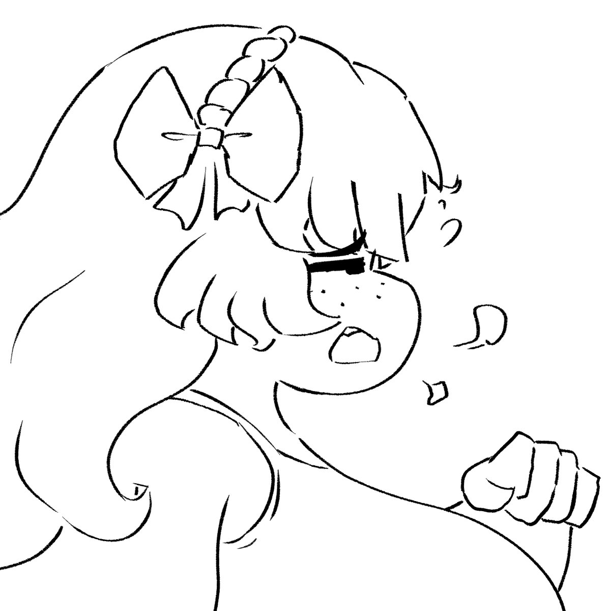meltymono's tweet photo. if i hate ishmael why do i keep drawing her? idk https://t.co/p1D2kHBlau