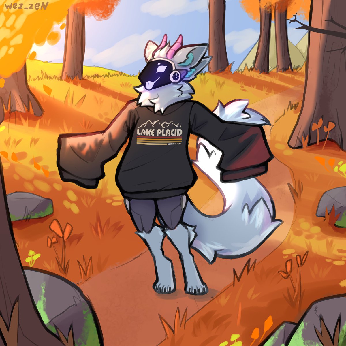 wez_zen's tweet photo. Ay all the ychs are finished already, so Ill be opening 2 more slots for it ^^

Its 50usd and any species and hoodies, just dm to claim https://t.co/MybwmNg4pi