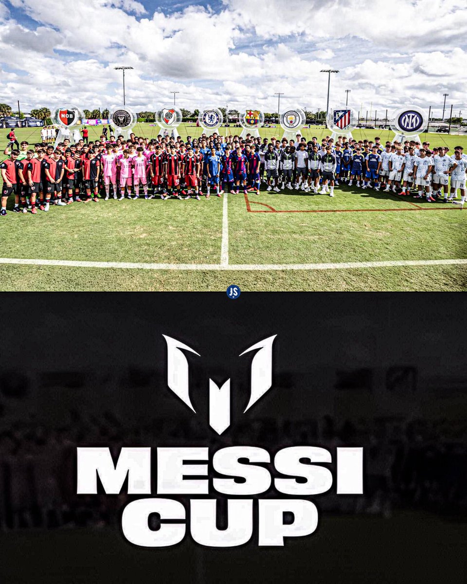 AlbicelesteTalk's tweet photo. 🚨🏆 The teams invited for "Messi Cup 2027": 

🇦🇷 Boca Juniors.
🇦🇷 Newell’s Old Boys.
🇦🇷 River Plate.
🇧🇷 Flamengo.
🇧🇷 Palmeiras.
🇪🇨 Independiente del Valle.
🇪🇸 Atlético de Madrid.
🇪🇸 Barcelona.
🇪🇸 UE Cornellà.
🇺🇸 Inter Miami.
🏴󠁧󠁢󠁥󠁮󠁧󠁿 Arsenal.
🏴󠁧󠁢󠁥󠁮󠁧󠁿 Chelsea.
🏴󠁧󠁢󠁥󠁮󠁧󠁿 Manchester City.
🇮🇹 Inter.
🇳🇱 Ajax.
🇵🇹 Benfica.