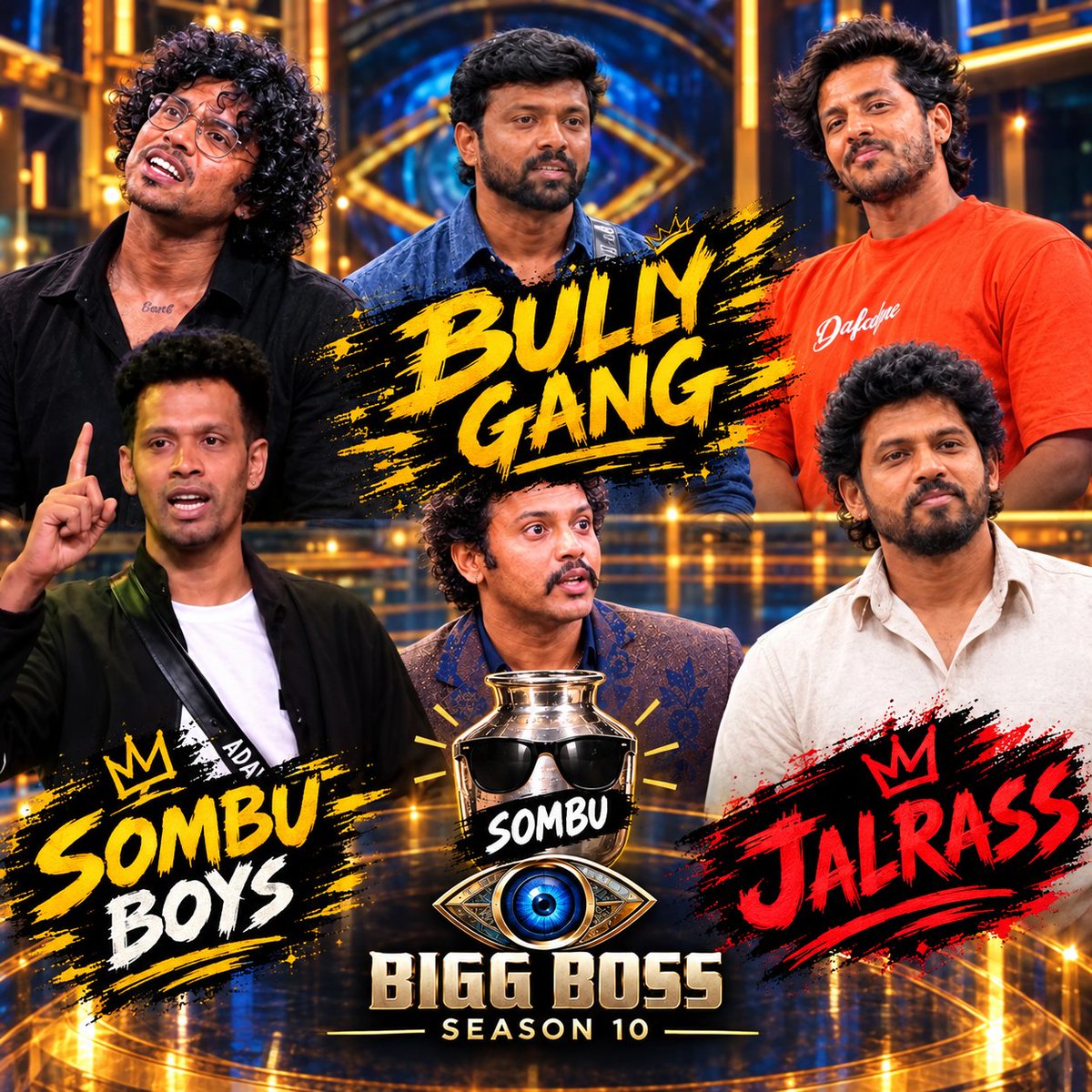 sha_shu1's tweet photo. The SOMBU boys 

#Biggboss10tamil #BiggBossTamil10 https://t.co/mwhHCMDvBx
