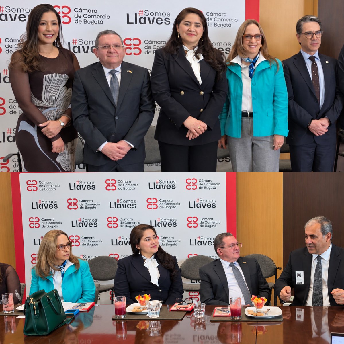 carlosfg_hn's tweet photo. Aprendiendo de Colombia para fortalecer a nuestras cámaras de comercio

Junto a la designada presidencial @DianaBaleska, nos reunimos en Bogotá con representantes de la @camaracomerbog  y conocimos de cerca cómo trabajan: cómo acompañan a las empresas, cómo impulsan a los emprendedores y cómo conectan al sector privado con nuevos mercados.

Nos llevamos ideas y experiencias para compartir con las cámaras de comercio de Honduras, para que más empresas hondureñas encuentren apoyo para crecer y generar empleo.

Aprender de lo que funciona también es una forma de trabajar por Honduras. 🤝
#DesignadoCarlosFloresGuifarro #UnGobiernoQueHace
