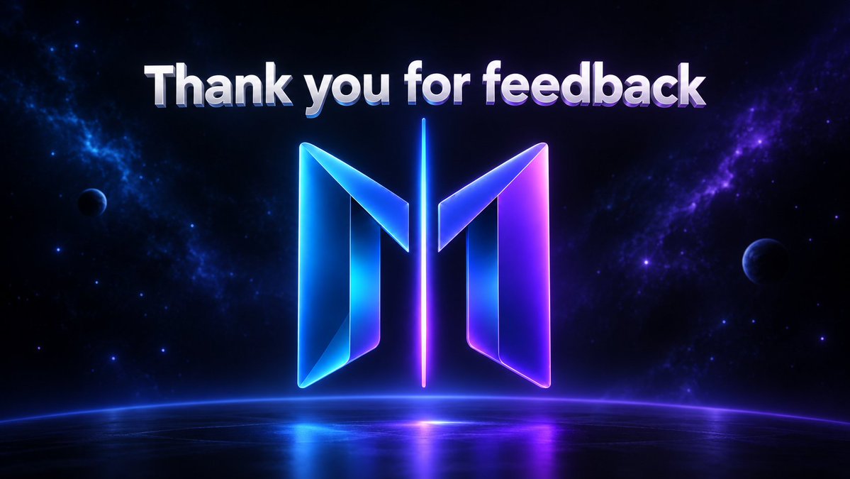 MeridianMarket_'s tweet photo. As we continue building Meridian, we want to thank everyone who has shared valuable feedback on the website and the platform overall. 💙

Every suggestion helps us understand what can be improved and where we should focus next. 

Your opinion genuinely matters to us — we’re building Meridian for the people who use it, and we’ll keep listening as we grow.🌐

#Meridian