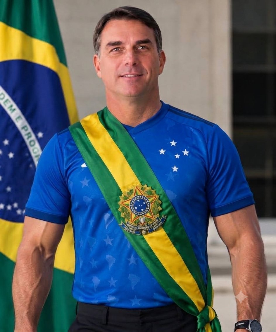 cristyan_kelwen's tweet photo. A NAÇÃO AZUL ESTÁ COM VOCÊ FLÁVIO BOLSONARO! 

Foi seu pai que aprovou a lei SAF que salvou o clube de fechar as portas, seremos eternamente gratos! O Cruzeiro é de direita! https://t.co/V4wYQdKWJd