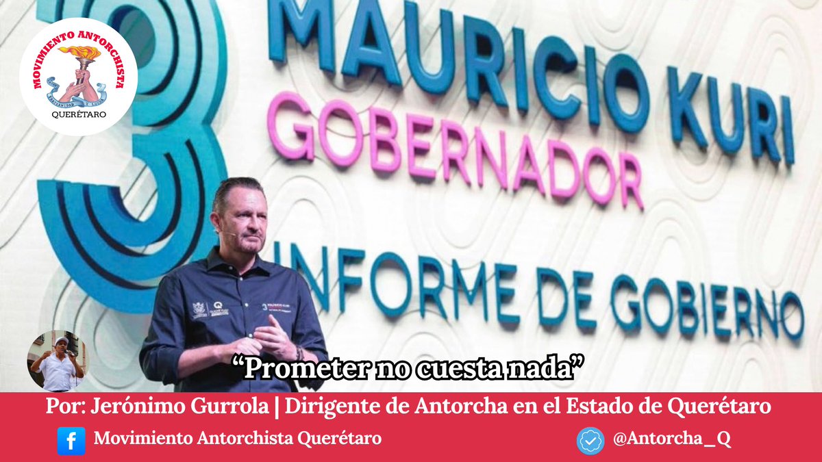 jgurrolag1's tweet photo. #Opinión | Buen día, estimados amigos de las redes, comparto mi artículo de esta semana: 

“Prometer no cuesta tanto.”

https://t.co/XotvIfDK0P https://t.co/KTgTIliPvC