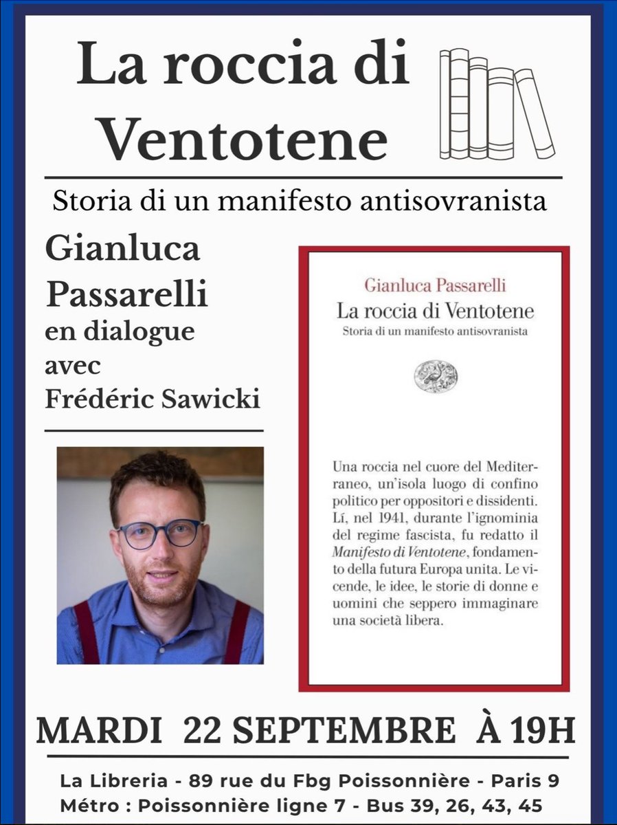 homoenverdad's tweet photo. Mon article: "Le retour en force du fascisme en Europe, fomenté paradoxalement par les Antifascistes européistes ! (Conférence de Gianluca Passarelli à la Libreria le 22 septembre 2026)"
https://t.co/rDIn6i4Vv7
#Europe #Macron #Schumann #Passarelli #Libreria #Fascisme https://t.co/DTOylblhVv