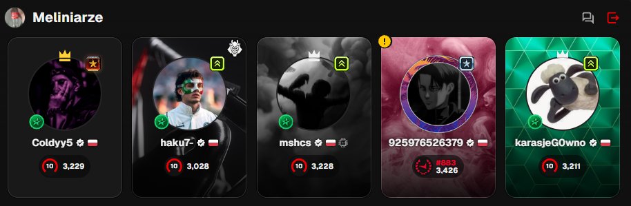 Meliniarze's tweet photo. 🚨 LFO | CS2 🚨
Looking for a sponsorship/organization to represent.  
Recently qualified for @ARRMYgg Masters

🇵🇱 haku
🇵🇱 msh
🇵🇱 Cold
🇵🇱 Baran
🇵🇱 insane

Dedicated and active roster with long-term ambitions and a professional mindset.  

DM if interested.   

RTs appreciated ♥️ https://t.co/l94ZnNBnEy
