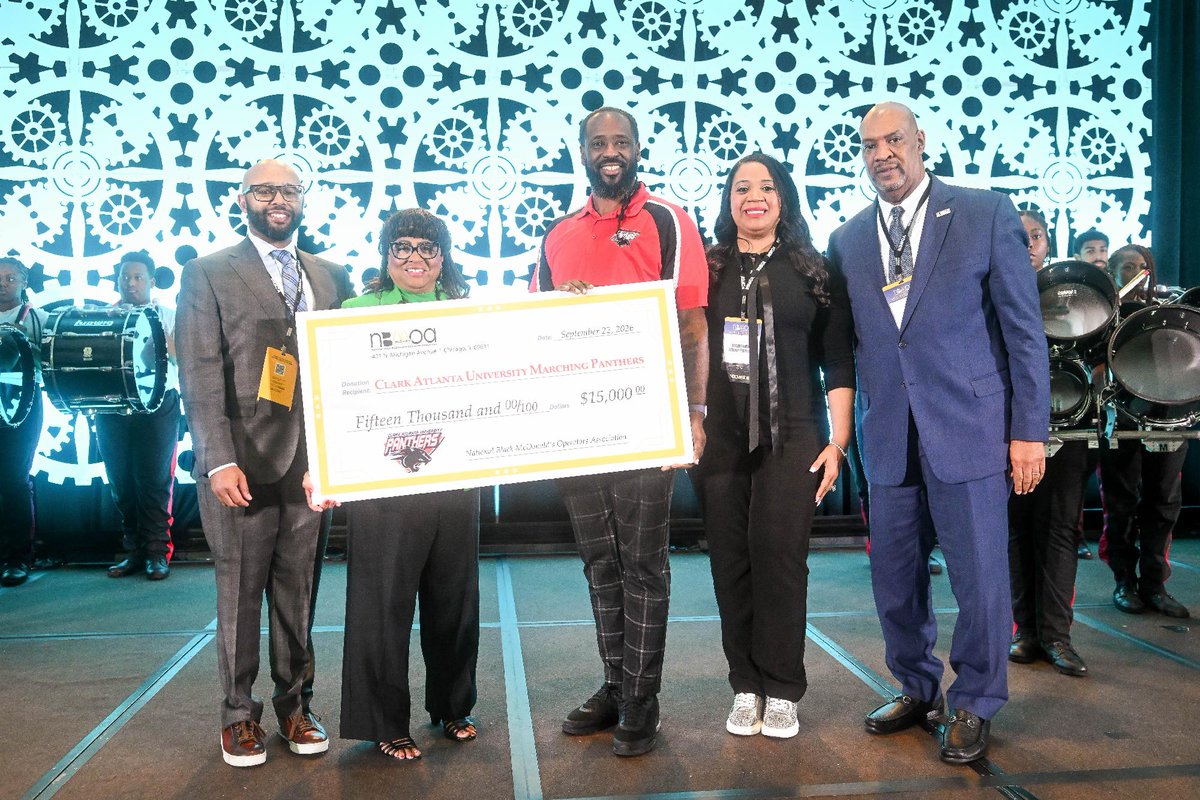 CityofAtlanta's tweet photo. Atlanta welcomed the National Black McDonald’s Operators Association for its 54th Biennial Symposium, bringing Black owner-operators and business leaders together to focus on leadership, economic development, workforce opportunity and community investment. https://t.co/CbmQt9tAdw