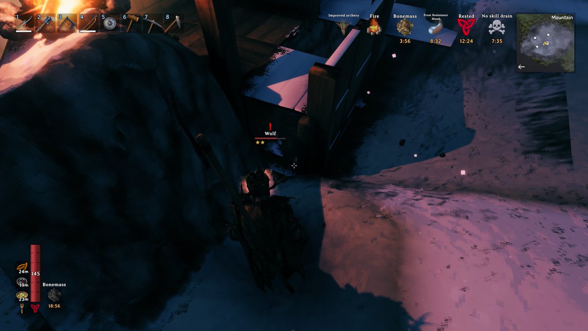 Fensmarken's tweet photo. WULFRIC THE 3RD HAS BEEN CAPTURED! We pray he fares better than his predecesors. #Valheim https://t.co/BMNGUgDH3r