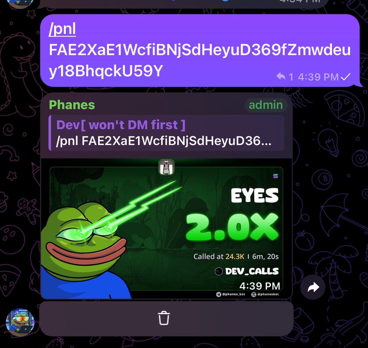 Dev_calls1's tweet photo. 2X call on $EYES
Ca;

FAE2XaE1WcfiBNjSdHeyuD369fZmwdeuy18BhqckU59Y https://t.co/dkXw8u9CW9
