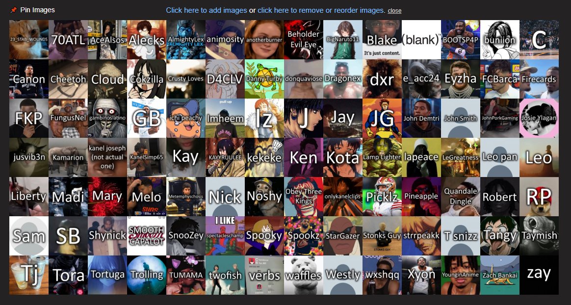 b1eoodlarper's tweet photo. Not sure if post shadow banned or not but share yall tierlists of comm members rankings https://t.co/x0wqCVuWwz