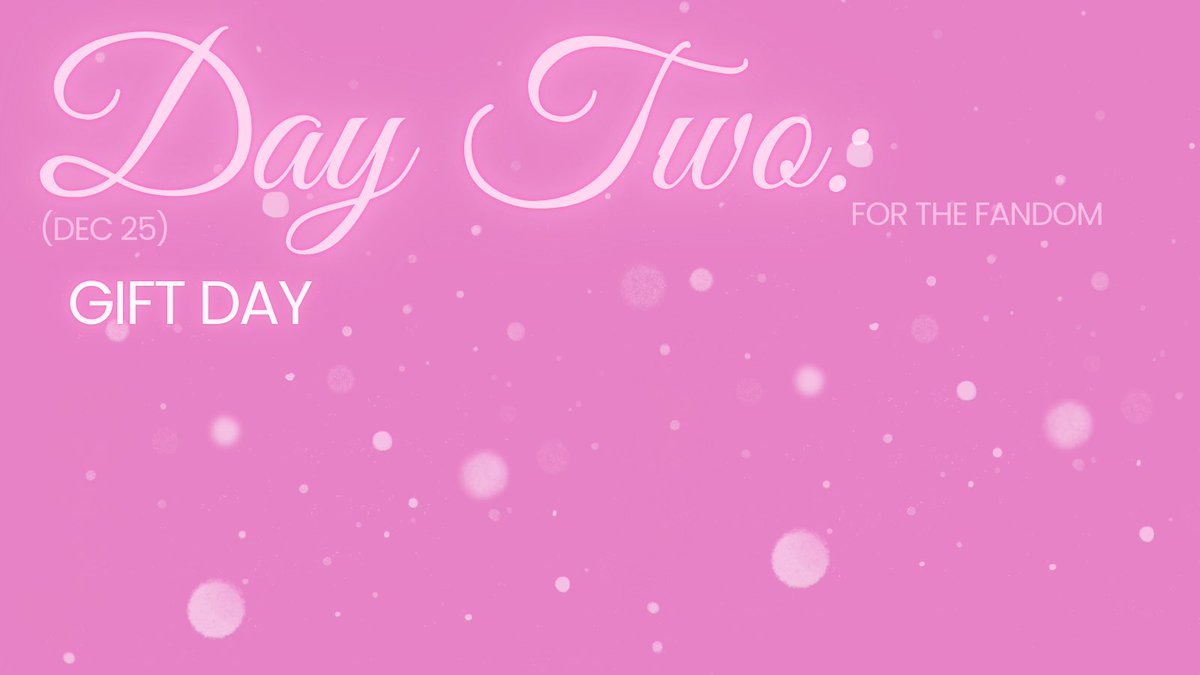 SBVWWeek's tweet photo. ₊°｡❆ Day Two: Gift day

A very special occasion deserves a special day! Use this date to gift your favorite creator, leave comments and recommendations, or create something based on someone's else sub bottom Viktor work!

More will explained on another thread ❄️ https://t.co/UIrLFs3LBu