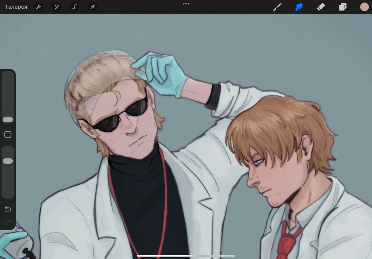 spoon228_'s tweet photo. #willsker #weskin 
#ResidentEvilㅤ 
seven days... seven days was all i could spare to finish this artwork https://t.co/HNLksanUtF