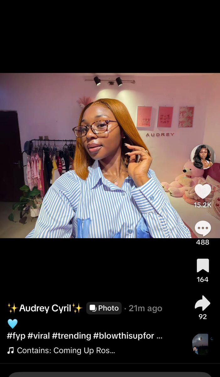 TuruchiP's tweet photo. I’m genuinely sad for Audrey🥹😩 https://t.co/avHqYejkF1