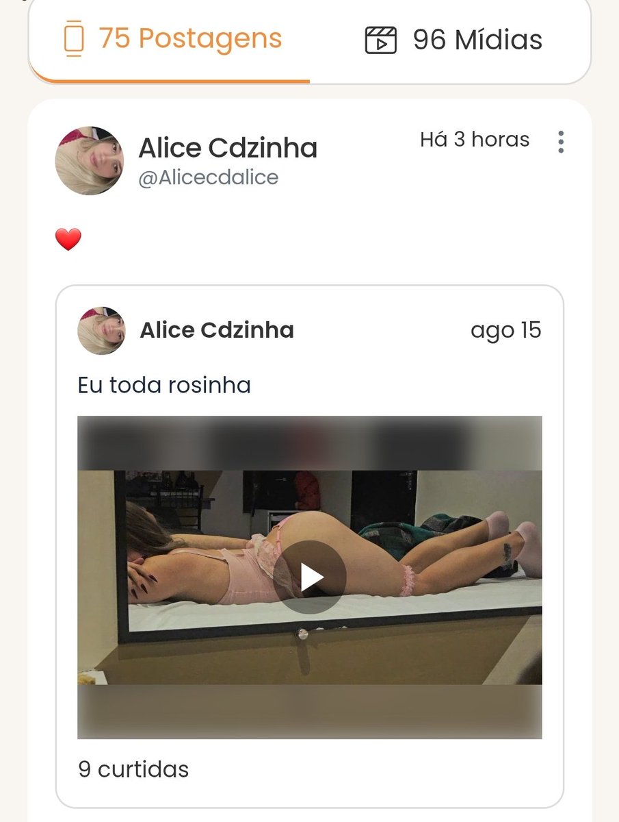 alicecdzin's tweet photo. Mais de 90 midias no meu privacy 🍊

https://t.co/cl40TZjjPj

#bundaawards #rabaawards #privacy #onlyfans #cdzinha #crossdress #putinha #brasil #safada #fatalfans https://t.co/DfSblbVvGi