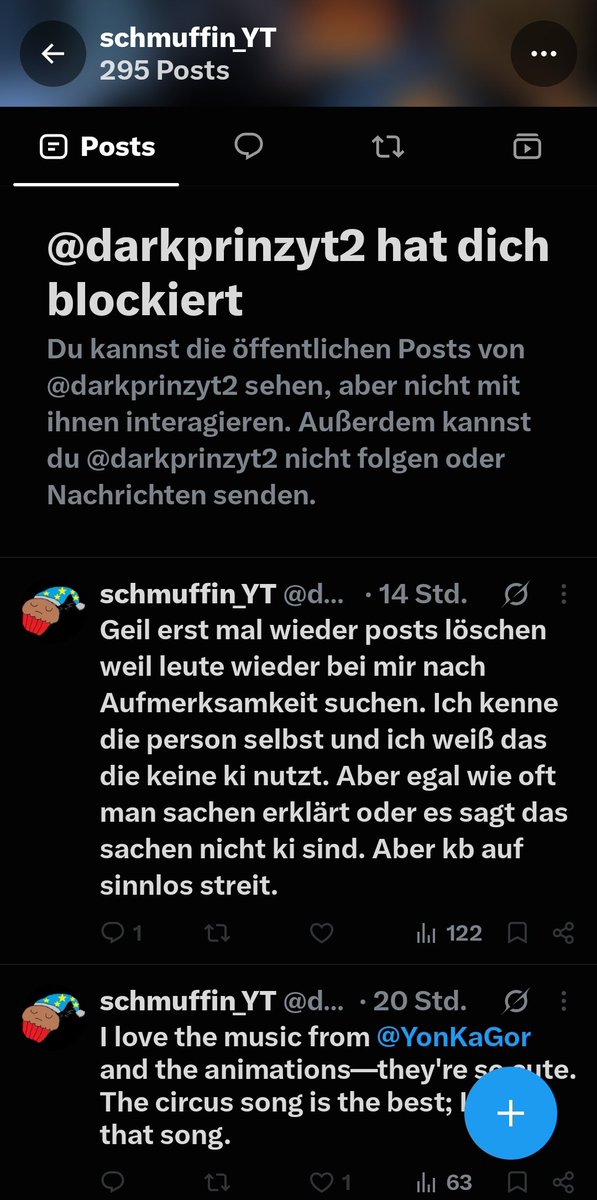 AIanalyzerjackY's tweet photo. Digga wtf? Ich habe ein Fakt genannt und während dann der dude mir versucht zu erklären dass das keine KI ist blockiert er mich noch? Welch eine Doppelmoral. https://t.co/pDrTLqajMZ