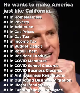 SaltyGoat17's tweet photo. Gavin Newsom can NEVER be allowed anywhere near the White House!! https://t.co/wzNtn1Xvym