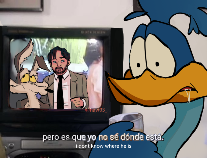 Havi03_'s tweet photo. missing his wife ajkskhjkss   amo esa idea de q el correcaminos penso q el coyote le mando papeles de divorcio jkhskhsjk #looneytunesㅤㅤㅤ #roadrunner #wileroadㅤㅤ #coyotevsacme https://t.co/9blZQwtEbN