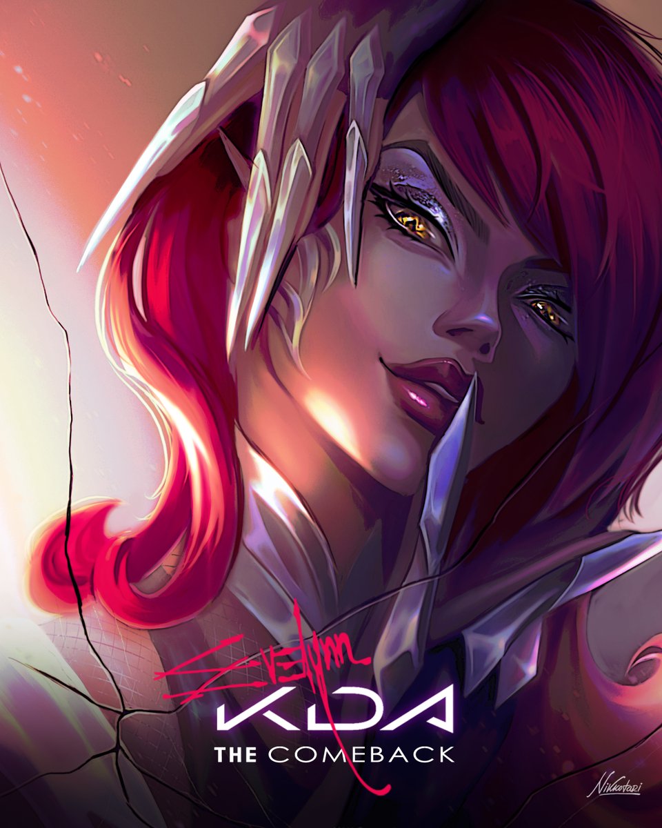nikkotari's tweet photo. K/DA the Comeback!!! https://t.co/EUNrr8hNTM