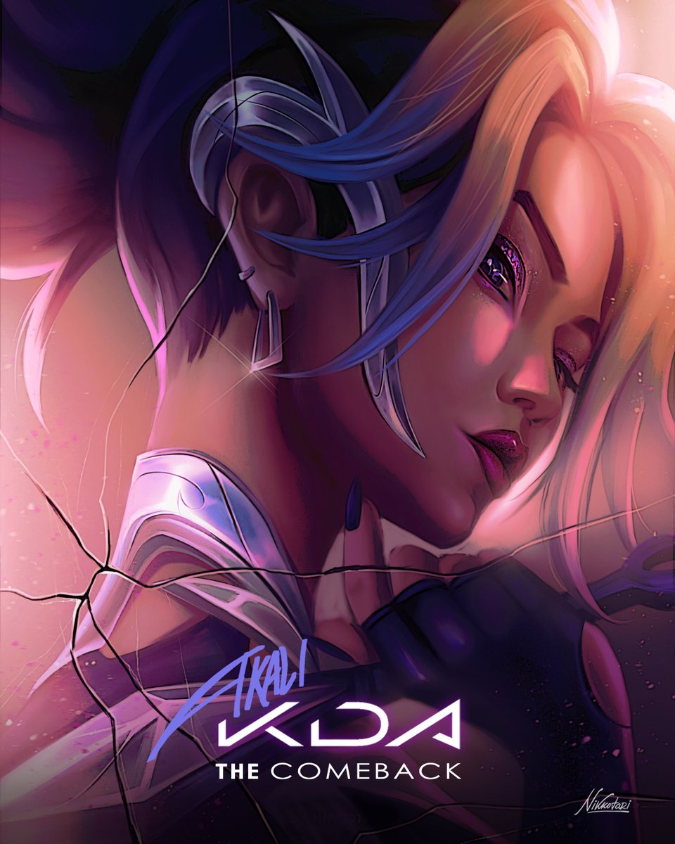 nikkotari's tweet photo. K/DA the Comeback!!! https://t.co/EUNrr8hNTM