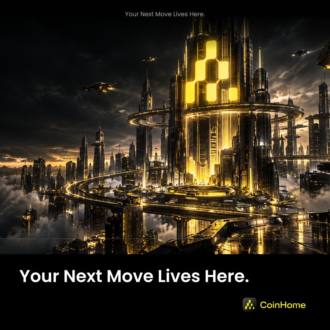 CoinHomePro's tweet photo. Different assets.
Different strategies.
One place to navigate them. ✦
CoinHome brings the pieces of digital finance closer together, giving you more ways to explore, respond, and participate as the market evolves.
More paths. Your direction.

#CoinHome #Crypto #Web3 #DigitalAssets #CryptoExchange