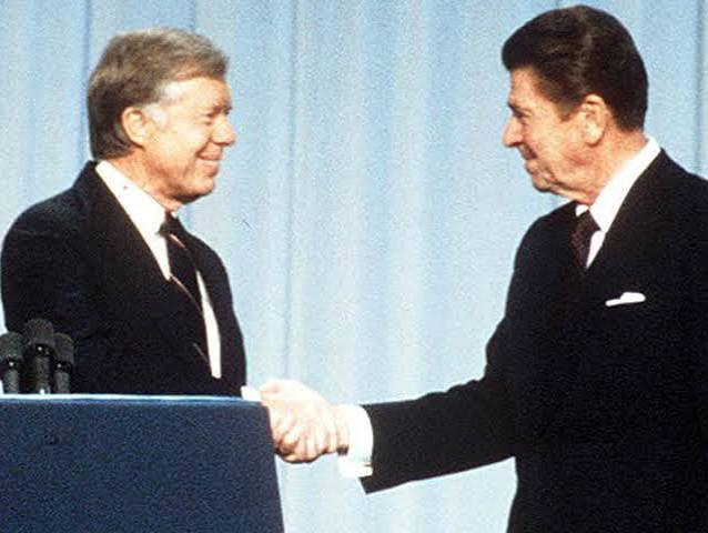 Fcsnva's tweet photo. F.C. Schaefer's blog post: Reagan and Carter, and the real That '70s Show.
  https://t.co/htlJmgUBFW via @goodreads 

#RonaldReagan #JimmyCarter #AmericanPolitics #BookReview #Goodreads #Blogpost #BookRecommendations https://t.co/7JtGJsgQrL