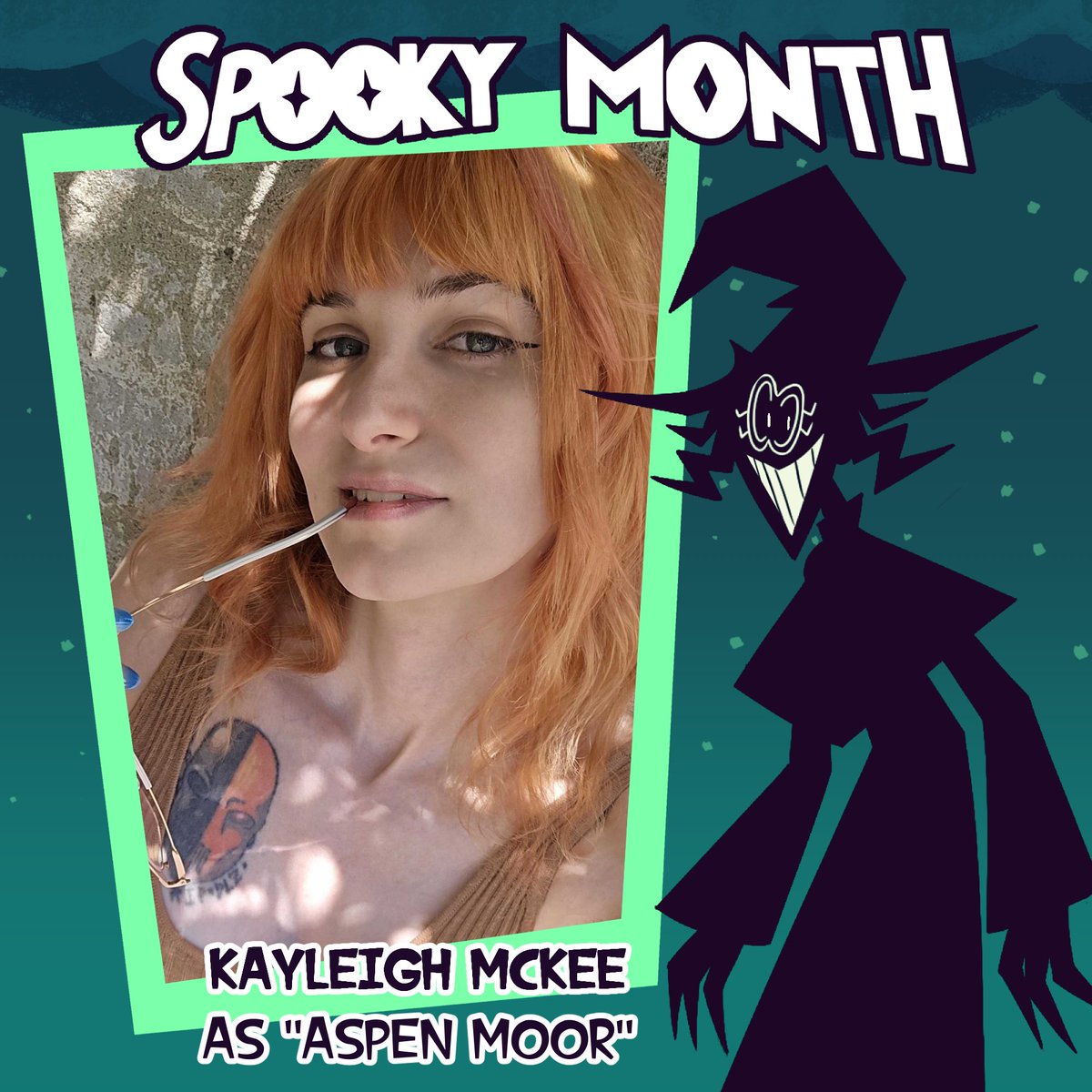 SpookyMonthShow's tweet photo. Warm wacky welcome to the witch!!! https://t.co/GSQzbUSLYw